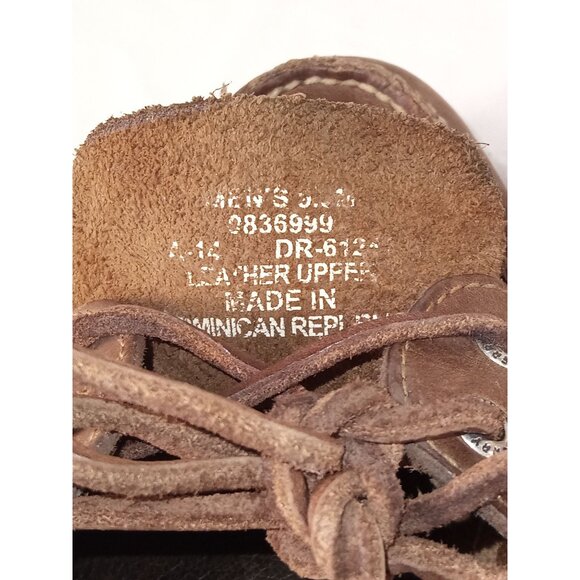 Sperry Men's Top-Sider Brown Boat Shoes Size 9.5M - Picture 9 of 10